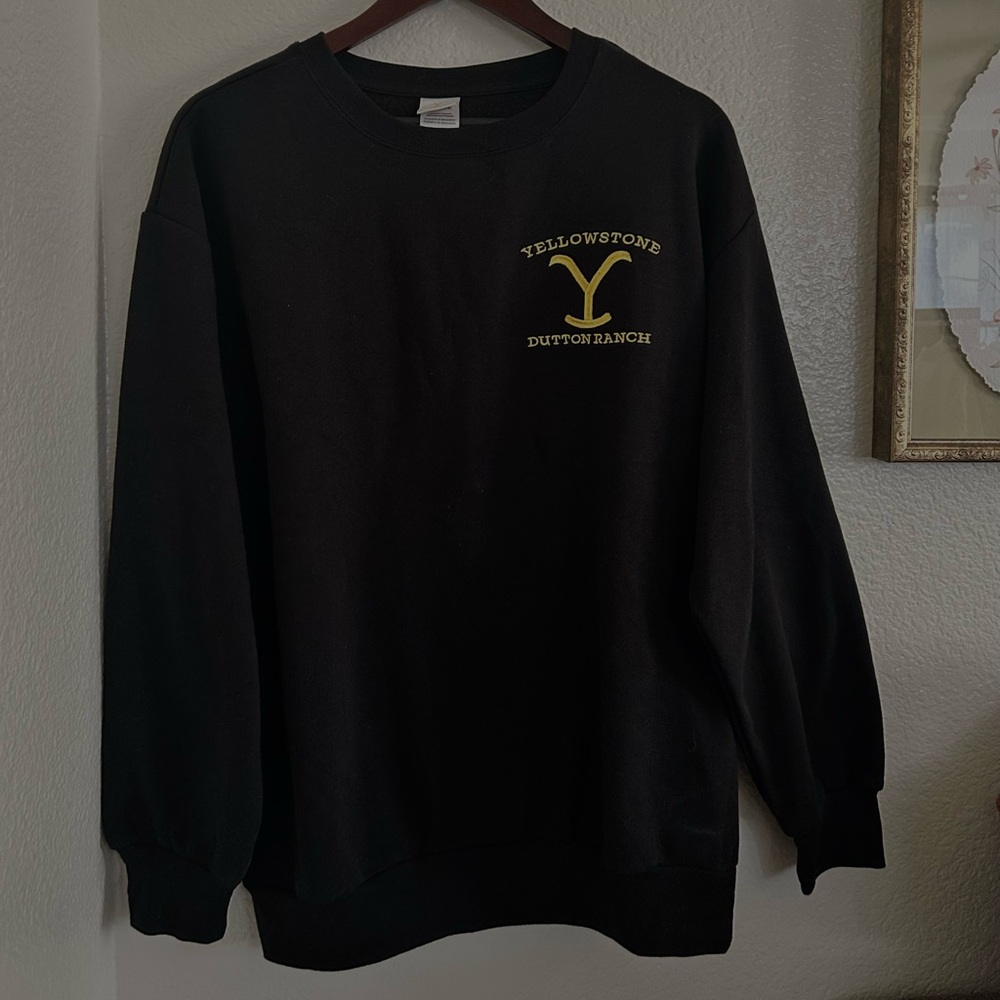 Yellowstone Logo Crewneck Sweatshirt